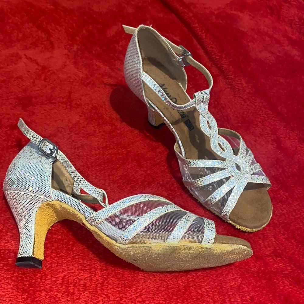 Sparkling Heels worn once